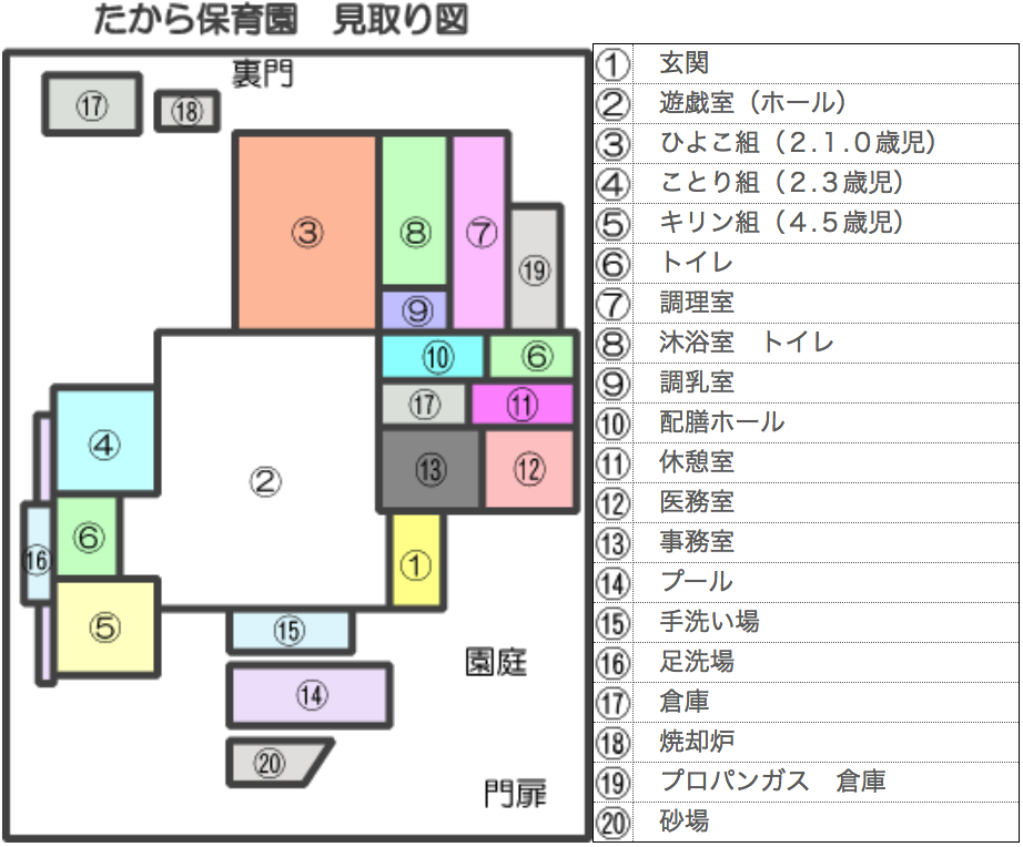 園内施設イメージ